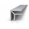 Brunner Aluminum Outside Corner Trim 1-1/4" x 1-1/4" for 5/16" material, 6063-T5 6 Feet Satin Anodized G313 S6 - alternate 1