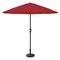 Pure Garden 9FT Round Patio Umbrella with 19lb Base Easy Crank, Vented Canopy Outdoor Umbrella for Shade 50-101-RB - alternate 5
