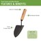 Ames Hand Trowel, Steel Blade, Wood Handle 2446100 - alternate 3