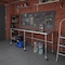 Amgood 30in D x 96in L Stainless Steel Open Base Table, 3in Casters AMG WT-3096-RCB-WHEELS-Z - alternate 4