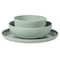 Gibson Home Candy Skies 12 Piece Wheat Straw Melamine Dinnerware Set in Green 750123520M - alternate 6