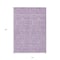 Homeroots 10' X 14' Lavender Lilac And Ivory Floral Washable Indoor Outdoor Area Rug 582361 - alternate 5