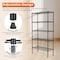 Infinipower Storage Shelves 3-Tier Shelves Adjustable Metal Wire Racks Storage Shelving, Heavy Duty 3A88HKSHELFZWJ5L - alternate 3