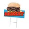 Signmission Brisket Die Cut Yard Sign & Stake outdoor plastic coroplast window, C-DC-1824-Brisket19 C-DC-1824-Brisket19 - alternate 1