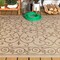 Jonathan Y Charleston Vintage Filigree Textured Weave Beige/Brown 5 ft. x 8 ft. Indoor/Outdoor Area Rug SMB106A-5 - alternate 5
