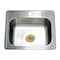 Kingston Brass 25-Inch Stainless Steel Self-Rimming Single Bowl Drop-In Kitchen Sink, 1-Hole with Strainer KGKTS2522917 - alternate 1