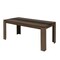 Homeroots 55" Brown and Black Wood Dining Table 568202 - alternate 5