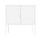 Manhattan Comfort Ava 23.6in Accent Cabinet in White AF005-WH - alternate 5