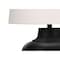 Homeroots 26" Black Metal Urn Table Lamp With Cream Empire Shade  545803 - alternate 5