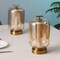 Jonathan Y Milou 10.75" Vintage Glam Lantern Rechargeable/Cordless Dimmable Integrated LED Table Lamp w/To, 2PK JYL7160A-SET2 - alternate 7