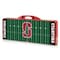 Picnic Time Family Of Brands Stanford Cardinal - Football Field - Picnic Table Portable Folding Table, Red 811-00-100-535-0 - alternate 2