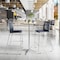 Flash Furniture HERCULES Series Navy Stack Bar Stool with Air-Vent Back and Gray Powder Coated Sled Base, 3PK 3-RUT-498A-BS-NV-GG - alternate 5