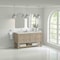 James Martin Vanities Breckenridge 60 in. Double Vanity, Whitewashed Oak, w/ 3 CM Lime Delight Quartz Top 330-V60D-WWO-3LDL - alternate 5