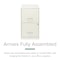 Space Solutions 14.25 in W 2 Drawer Vertical File Cabinet, Pearl White 22614 - alternate 9