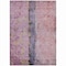 Homeroots 5' X 8' Blush Pink And Purple Abstract Washable Indoor Outdoor Area Rug 578017 - alternate 7