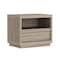Manhattan Comfort Navis 26 in Nightstand in Natural Oak (1-Drawer) NS1872-2 - alternate 5