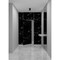 Sartodoors Invisible Solid Hidden Door with Handle, Planum 0010 Nero Marquina with Black Hidden Frame 36" x 80 PLANUM0010HFB-NS804-36 x 80-RH-O - alternate 2
