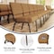 Flash Furniture Caramel Fabric Church Chair, PK4 4-FD-CH0221-4-CV-BN-GG - alternate 8