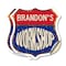 Signmission Brandon's Workshop, 18 inch X 18 inch, Vinyl Decal, 2PK SHI-D-2PACK-18-489-BRANDON - alternate 1