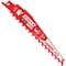 Diablo Reciprocating Saw Blade, 6 in L, 3 TPI, Carbide Cutting Edge Red DS0603CP - alternate 5
