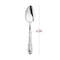 Smarty Had A Party Silver Baroque Disposable Plastic Dinner Spoons, 240PK 8330-SV-CASE - alternate 5