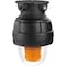 Federal Signal Warning Light, Amber, LED, 24V AC/DC, 60 FPM, 8 13/16 in Dia., Ceiling, Pendant, Wall 27XL-024A-MOD - alternate 1