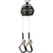 Ironwear 8' Class 2 LE Dual SRL w/ Non Swivel Aluminum Rebar Hooks 2208D-ARH-NS-LE - alternate 1