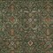 Homeroots 10' X 14' Emerald Brown And Red Floral Washable Indoor Outdoor Area Rug 604594 - alternate 7