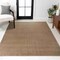 Jonathan Y Twyla Classic Solid Low-Pile Machine-Washable Brown 3 ft. x 5 ft. Area Rug WSH300D-3 - alternate 6