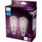 Signify Vintage 75W Equivalent Daylight ST19 Medium LED Decorative Light Bulb, 2PK 574012 - alternate 3