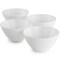 Gibson Ultra Patio 4 Piece Tempered Opal Glass Dessert Bowl Set in White 135276.04 - alternate 3