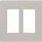 Lutron Designer Wall Plates, Number of Gangs: 2 Satin Finish, Taupe SC-2-TP - alternate 1
