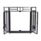 Lavish Home Fireplace Screen 3 Panel Gate with Doors & 4PC Fire Place Tools Set with Poker, Tongs, Brush, Shovel 80-FPTS-12 - alternate 7