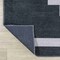 Jonathan Y Adriel Geometric Medallion Non-Slip Machine-Washable Navy/Light Gray 4 ft. x 6 ft. Area Rug WSH111B-4 - alternate 5