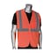 Pip ANSI Type R Class 2 Dual-Sized Value Zipper Mesh Vest 302-V100OR-S/M - alternate 1