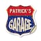 Signmission Patrick's Garage, 12 Inch X 12 Inch, Vinyl Decal SHI-D-12-383-PATRICK - alternate 1
