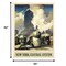 Homeroots New York Railroad Vintage Travel Unframed Print Wall Art 394269 - alternate 2