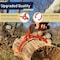 Kings County Tools Log Tongs One-Handed Skidding Tongs w/ Claw Opening & Non-Slip Grip Fireplace Tongs Log Grabber GW54A03-47 - alternate 2