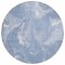 Homeroots 8' Blue And Sky Blue Round Abstract Washable Indoor Outdoor Area Rug 587472 - alternate 6