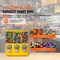 Vevor Gumball Machine Vending Coin Bank Vintage Candy Dispenser Stand Yellow ak19-08 - alternate 7