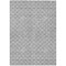 Homeroots 8' X 10' Gray And Ivory Geometric Washable Indoor Outdoor Area Rug 596192 - alternate 6