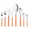 Mepra Fantasia Flatware Set - 43 Pieces - Carrot 10F722043 - alternate 1