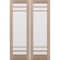 Doornmore G10502, 66.5" x 98" ( 2x32" Door) Left Hand, Mahogany SDL 5 Lite Exterior Door G10502-SW-3296_2_LI - alternate 7