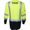 Tapetech High Visibility Safety Shirt, Taped, Black Bottom, LS - XL PWW-HV-TBY-LS-3 - alternate 3
