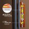 Klein Tools Magnetic Pitch Vial Torpedo Level, 4 Vial, 8-Inch 935RBP - alternate 2