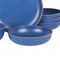 Gibson Home Rockabye 12 Piece Double Bowl Malemine Dinnerware Set in Blue 136596.12 - alternate 4