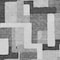 Homeroots 3' X 5' Silver Ivory And Charcoal Geometric Washable Indoor Outdoor Area Rug 613241 - alternate 6