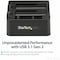 Startech.Com 2-Bay USB 10Gbps to SATA Hard Drive Docking Station, USB Hard Drive Dock, External SDOCK2U313 - alternate 5