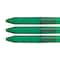 Pentel EnerGel-X Retractable Liquid Gel Pen, 0.5mm Needle Tip, Fine Line, Green Ink, 12PK BLN105-D - alternate 2