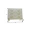 Homeroots 38" Ivory Solid Wood Three Drawer Dresser 489226 - alternate 2
